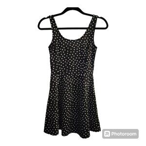 H&M Divided Black & White Polka Dot Summer Dress